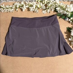 ★ Last Chance lululemon play off the pleats skirt 13" graphite purple